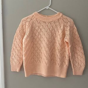 Handmade knitted blouse